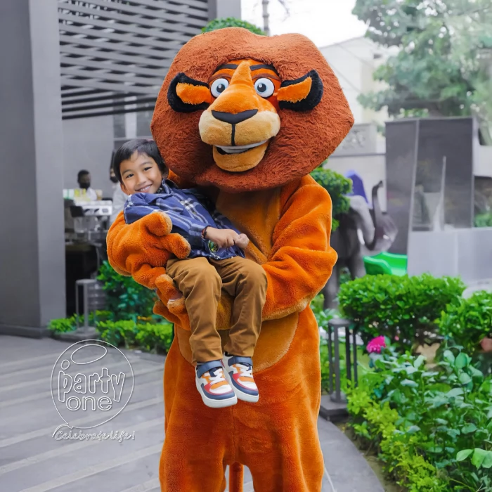 birthday Alex The Lion Mascot for Party
