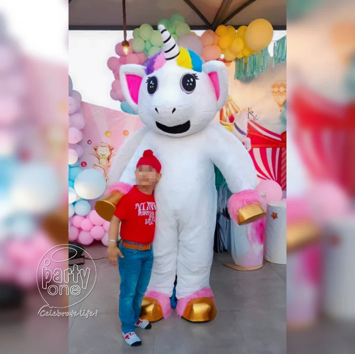 birthday Unicorn Mascot for Party