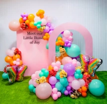 welcome baby decorations Pastel Theme Welcome Baby Decoration