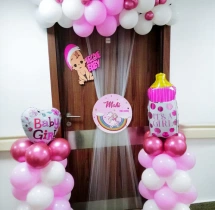 welcome baby decorations Newborn Baby Girl Balloon room Decor