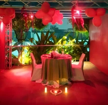 candlelight dinners Open Air Cabana Candlelight Dinner in Banjarahills