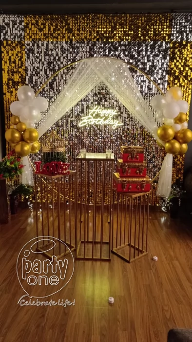 private theater celebration Couples Movie Screening at Lets Party In