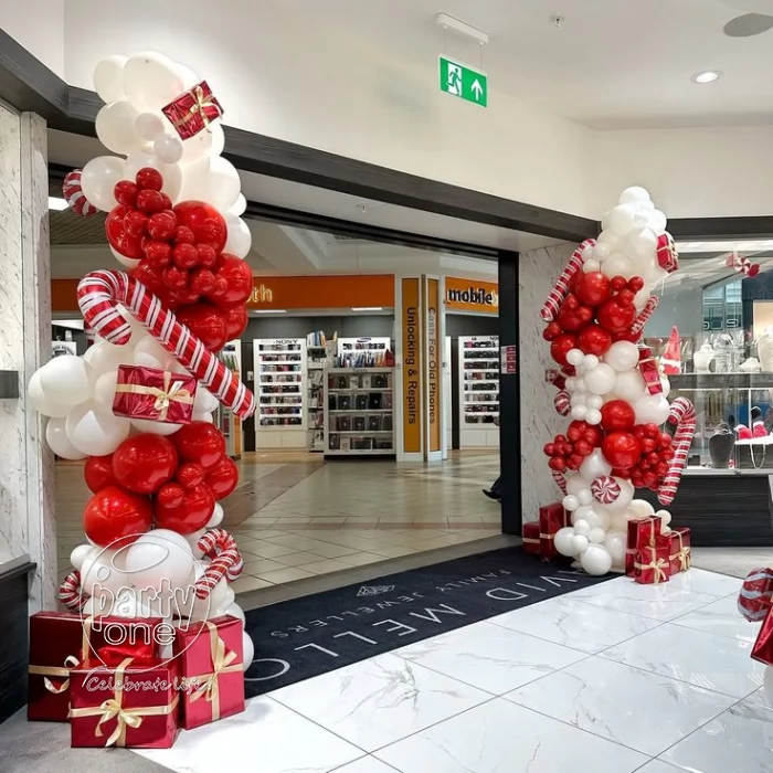 festival decorations Christmas Entrance Balloon Arch Decoration