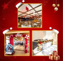 festival decorations Merry Christmas Theme Balloon Star Decor