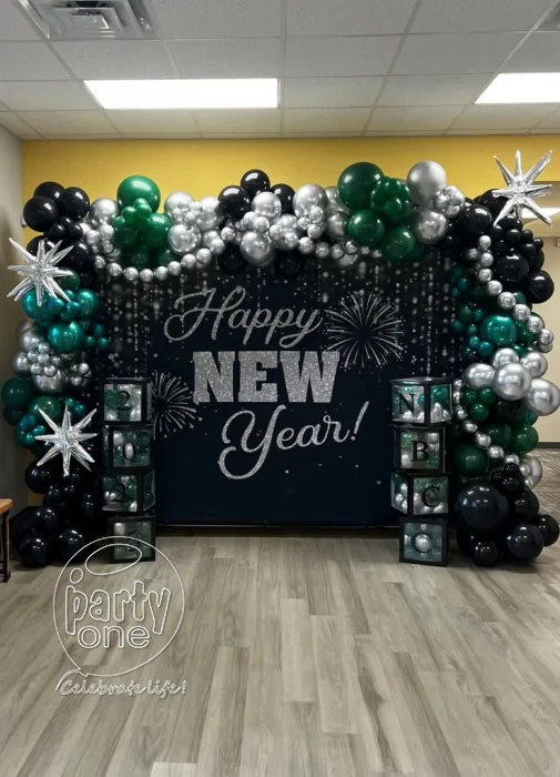 festival decorations Sparkling NYE Party Balloon Decorations