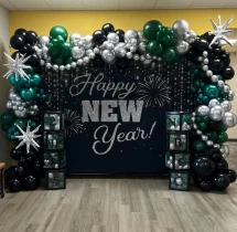 festival decorations Sparkling NYE Party Balloon Decorations