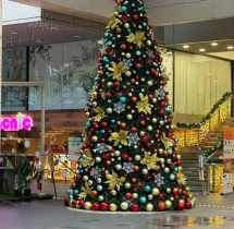 festival decorations Sparkling Giant Christmas Tree Decoration