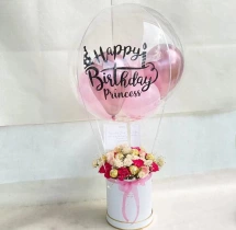 Balloon Bouquet Luxury Floral Balloon Surprise Bouquet