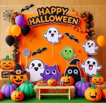 decorations Colourful Halloween Themed Decoration