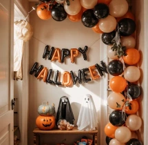 decorations Simple Halloween Balloon Decoration
