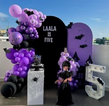 decorations Spooky Wednesday Theme Balloon Decoration