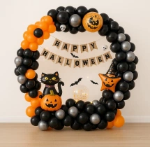 decorations Spooky Halloween Theme Balloon Ring Decoration