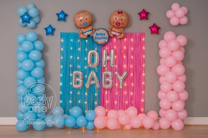decorations Baby Shower Frill Balloon Wall Decoration