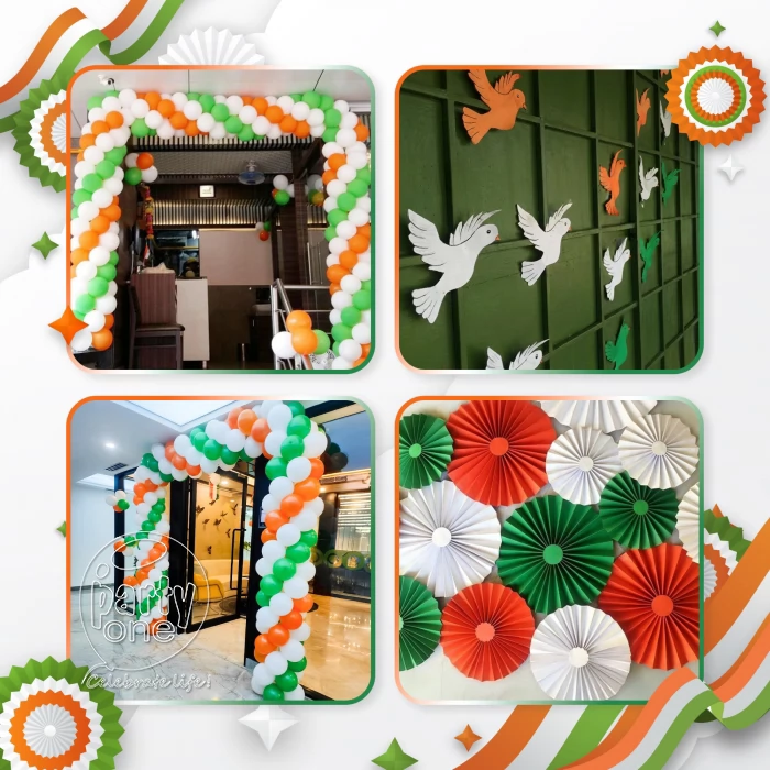 festival decorations Patriotic Corporate Balloon Decoration Package