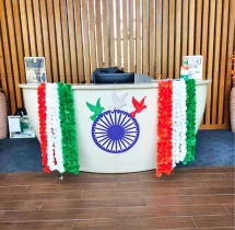 festival decorations Indian Tricolour Balloon Decor Package