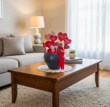 decorations Romantic Valentines Day Cafe Decoration Package