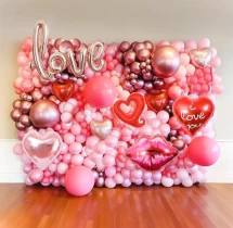 decorations Romantic Valentines Day Cafe Decoration Package