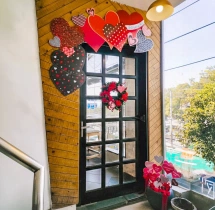 decorations Romantic Valentines Day Cafe Decoration Package