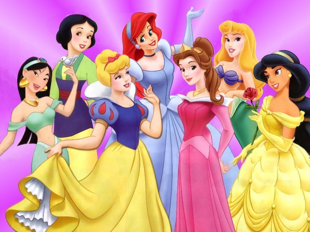 Seven Disney Princesses Image for Princess Costume Party 