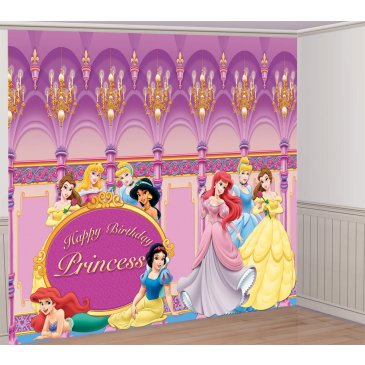 Happy Birthday Disney Princess BackDrop Image