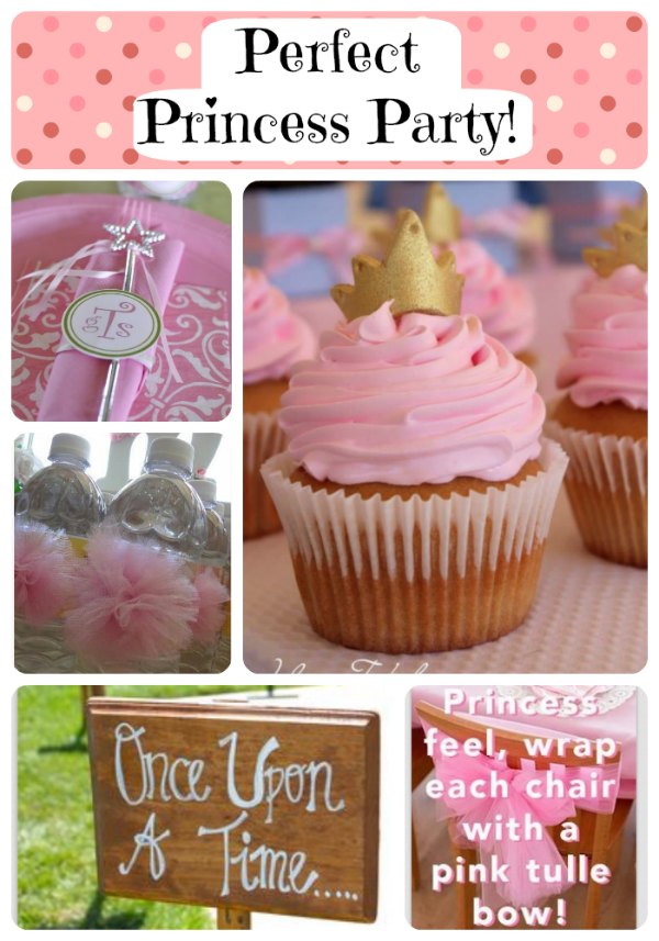 Perfect Princess Party Cupcake & decor