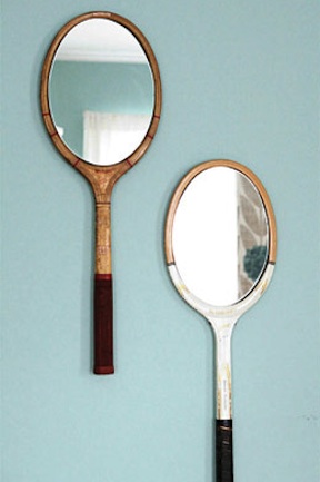 DIY mirror racquet