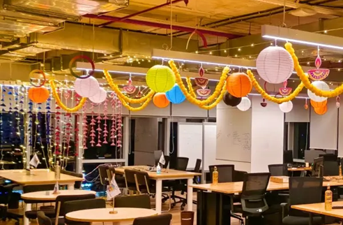 Diwali Decoration Ideas for Corporate Spaces